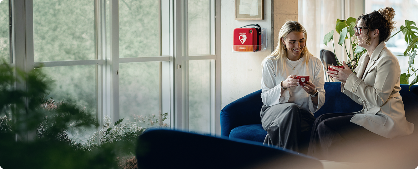 Pulse4all Philips hjärtstartare-abonnemang med underhåll och försäkring